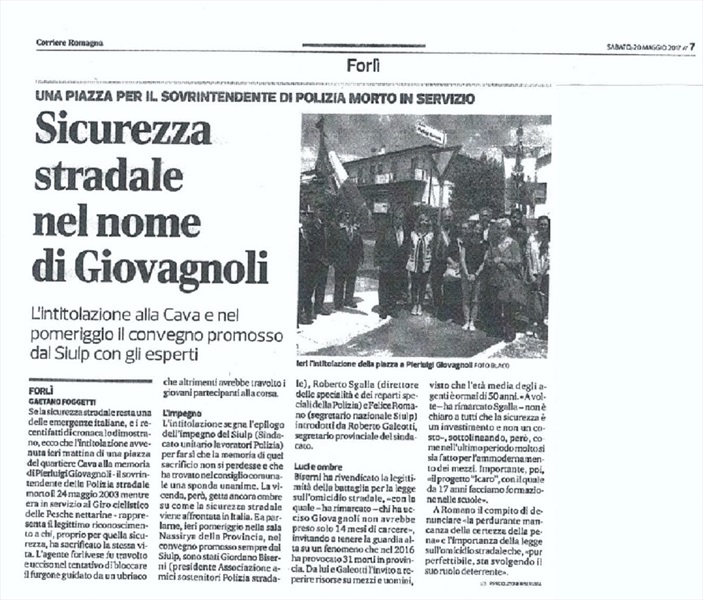 Corriere Romagna - sabato 20 maggio 2017